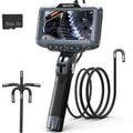 Inspection Borescope Camera with Light,1920X1080P HD Two-Way Articulating Borescope with 5" IPS Screen, Industrial Endoscope with 0.23in Snake Cable Camera for Pipe/Sewer/Automotive/Wall-3.3ft